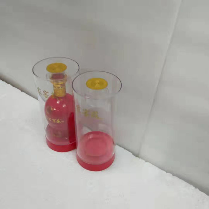 小圓筒(tong)白酒透(tou)明盒包(bao)裝實惠(hui)…